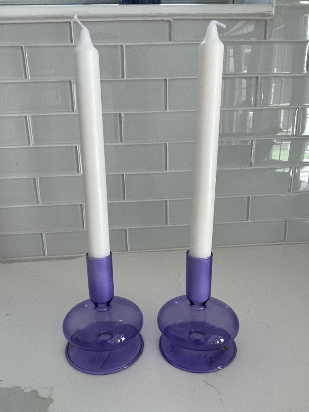 NWT Anthropologie Candlestick Holders (Set of 2)